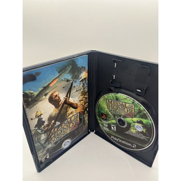 Medal of Honor Rising Sun (Sony PlayStation 2, 2003) Complete PS2 - Tested - Picture 4 of 5